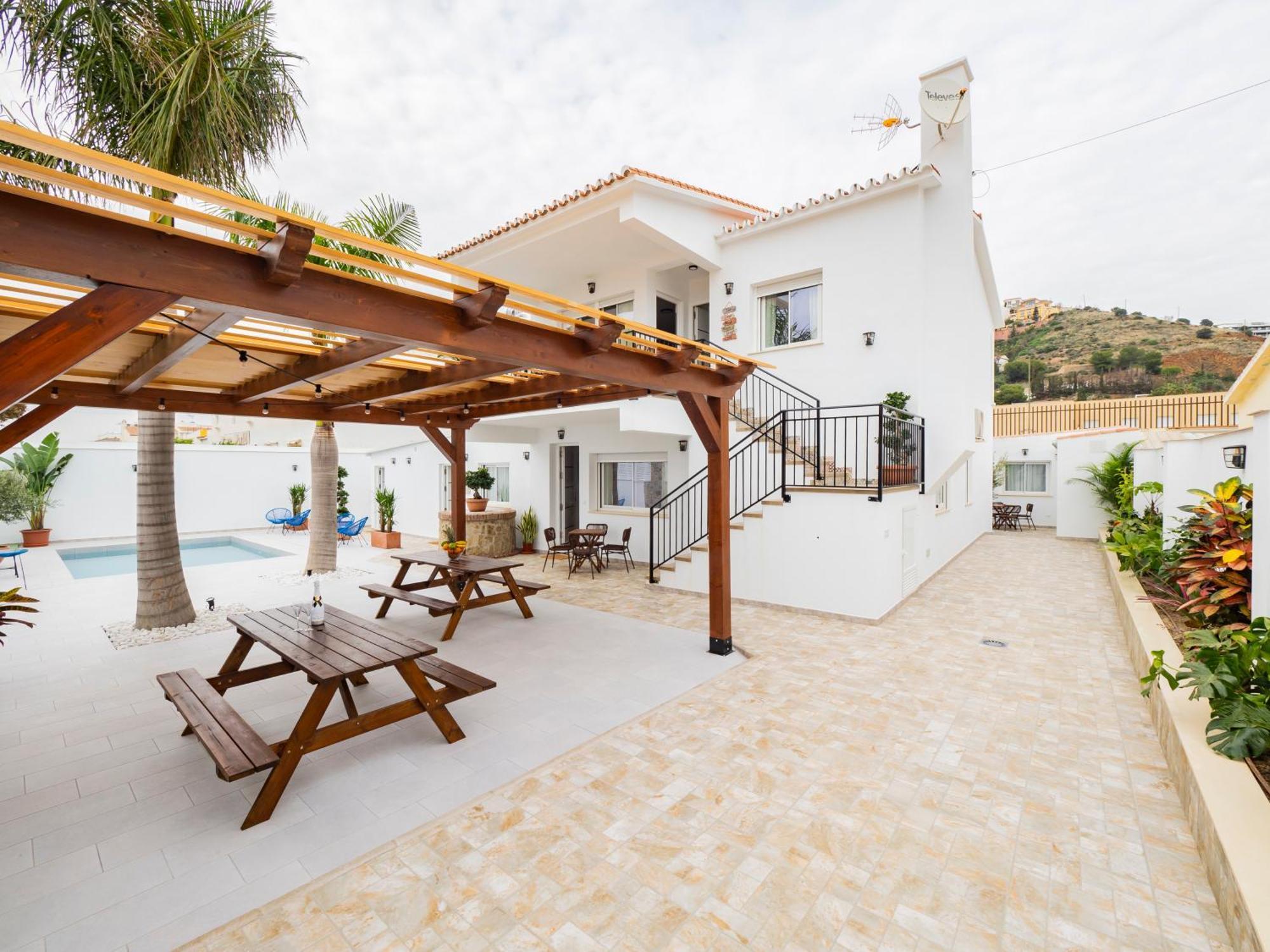 Complejo La Palapa Aparthotel Rincón de la Victoria Екстериор снимка